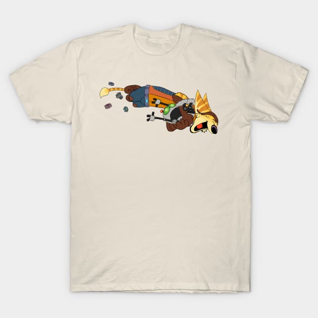 Attack Hug T-Shirt by TJ Wellington